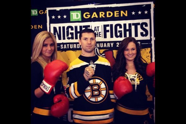 Danny O'Connor & some Ice Girls